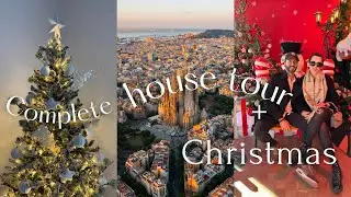 Tour de Nuestro Piso en Barcelona 🎄 | 2 Años para Crear Nuestro Hogar Ideal + Decoraciones Navidad