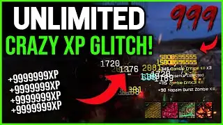 *NEW* GODMODE UNLIMITED XP GLITCH BO7! UNLIMITED XP CAMO UNLOCK EVERYTHING DO ASAP ZOMBIES GLITCH!
