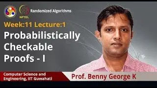 Lec 36: Probabilistically checkable proofs - I
