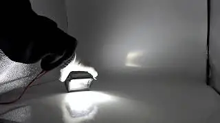 Car Headlights With White+Red DRL Round Fog Light Bumper Road Round Lights Led Work Lamp