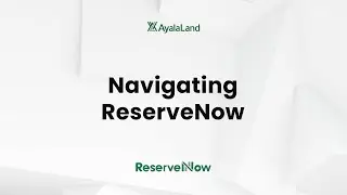 Navigating ReserveNow