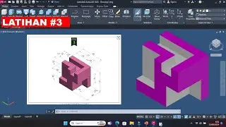 Tutorial Autocad 3D II Studycadcam Exercise 3