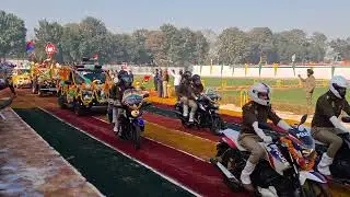 26th January Republic day Parade by ZUF Police. Feel proud to participate in. Muzaffarnagar Police.