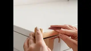 How to Repair Peeling Melamine Wood Cabinets