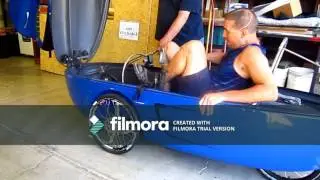 Unboxing Cab Bike Hawk Velomobile