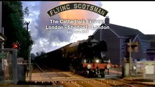 Raising the Echoes: Flying Scotsman Surges up Gomshall Bank 06-06-17