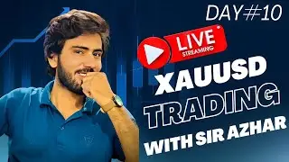 Gold Live Trading Session #10 | XAUUSD Trading Live Stream | Technical Azhar #IBBT-BWP