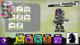 NS Amiibo - Splatoon 2 - All Inkling Amiibo Exclusive Gear