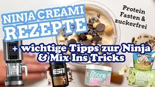 6 KALORIENARME NINJA CREAMI REZEPTE | ZUCKERFREI, HIGH PROTEIN | The Ice Cream Girl