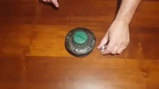 Carretel Automático Load and Go para roçadeira. Não precisa abrir para recarregar o fio de nylon.