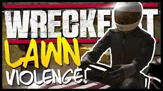 FUN THINGS YOU CAN DO ON A LAWN MOWER | Wreckfest - Funny Moments Gameplay