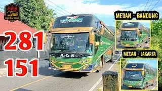 ALS 281 Ke BANDUNG dan ALS 151 Ke JAKARTA - Hari ini Melintas di Lubuk Sikaping Kabupaten Pasaman