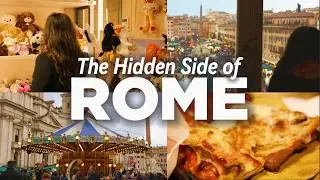 Exploring Rome&rsquo;s Neighbourhoods | Retro Streets, Viewpoints, Italian Food | Piazza Navona Vlog