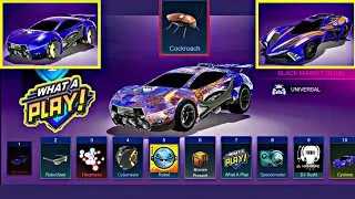 EVERY ROCKET PASS ITEMS FROM SIDESWIPE SEASON 5 #RLSSSEASON5 #sideswipeSEASON5