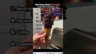 Ranking Best Sweets
