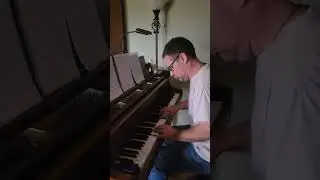 Jeremy Bridges playing piano Keith Greene 