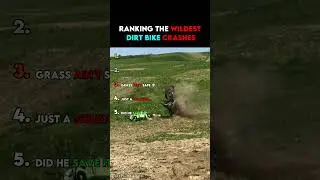 Ranking The Wildest Dirt Bike Crashes