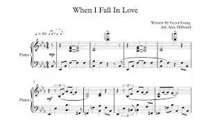 When I Fall In Love | Jazz Piano Arrangement (w/ Sheet Music)