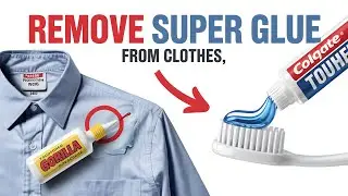 Magic Hack That Works &ndash; How to Remove Super Glue from Clothes