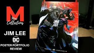 JIM LEE DC POSTER PORTFOLIO  FLIP THROUGH & REVIEW