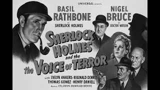 Sherlock Holmes: The Voice of Terror (1942) [4K] #BasilRathbone #nigelbruce  #ArthurConanDoyle