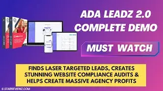 ADA Leadz 2.0 Demo + Review - *Huge Bonus Offer*