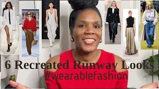6 Recreated Runway Looks 💎 Wearable Fashion 💎 Fall 2023 Style Inspo 💎