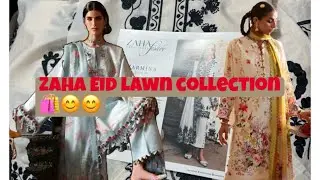 Zaha Eid lawn collection 😊😊🛍️🛍️🛍️