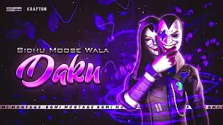 Daku - @SidhuMooseWalaOfficial - pubg beat Sync velocity montage