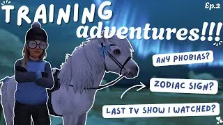 Get to know me tag!! Training adventures Ep.2 - Star Stable 💞
