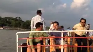 Mighty Brahmaputra at Dhubari Assam