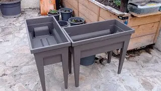 Carré potager sur pied 