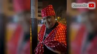 King Le&oacute;n vendiendo anticuchos - La T&iacute;a Pochita - Las JIJAS