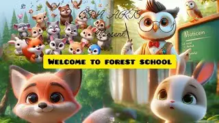 welcom to forest school #csaarts #animationstories #animationstory #animationkids