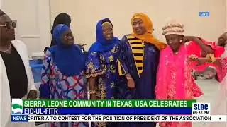 Sierra Leonean Community in the United States celebrates end of Ramadan 