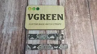White Full Grain Snakeskin Leather Strap For Men&rsquo;s Tissot Seastar 45.5 MM Watch