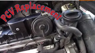 Замена клапана PCV VW Jetta/Белый дым выхлопной трубы? #jetta #исправление