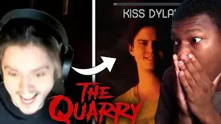 Dylan Actor Miles Robbins reacts to Ryan and Dylan Kissing Scene in THE QUARRY REACTION