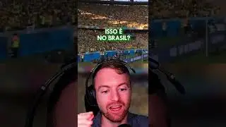 Hino Brasileiro #react #shorts #gringofalandoportugu&ecirc;s #hinonacionalbrasileiro #brasil #futebol