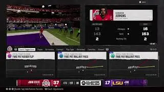 OHIO STATE VS LSU CFB DYNASTY QUARTERFINALS