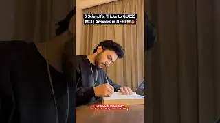 5 Scientific Tricks to GUESS MCQ Answers in NEET😱#neet2025 #neet #neetexam #neetmotivation #trick