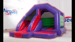 Airquee Online 15x12 A Frame Front Slide Combi Unthemed Bouncy Castle E0006
