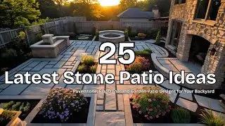 Top 10 Stone Patio Ideas for 2025 | Paverstone, Flagstone & Garden Design Trends!
