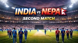 INDIAN AND NEPAL second match india is win #viral#cricket#virat kohili