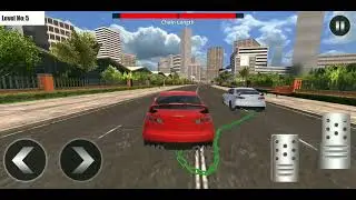 Chained Car Games || New Chained Car Driving Simulator Games || New Car Games🚔|| Car Chaine Gameplay