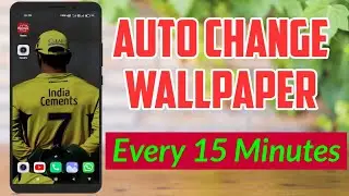Auto Change Wallpaper On Android || Muzei live Wallpaper app || Iswok