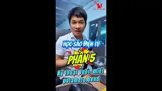 Học thổi sáo điện tử P5 / kỹ thuật vuốt, miết, lướt potamento, bend