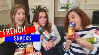 Trying French snacks with French Teenagers / French food discoveries