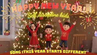 This Year Starts Different - New Year Song for Kids | Self Discipline Kids #selfdisciplinekids 
