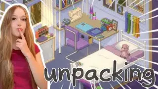 Playing a Cozy Organizing Game | Unpacking ep. 2